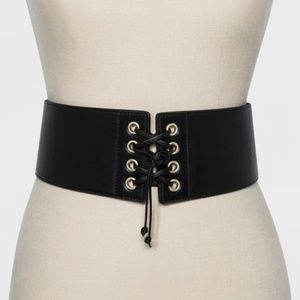 Women's Lace Tie Stretch Back Belt   #71-24